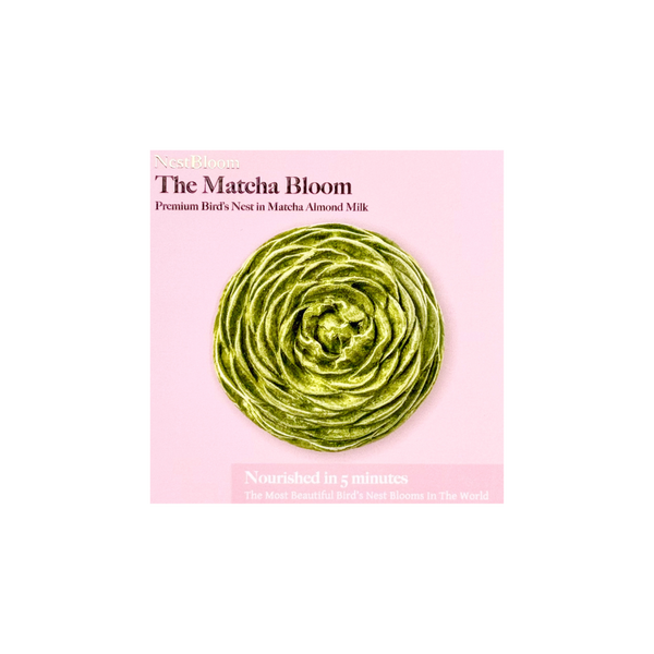 Matcha Almond Bloom