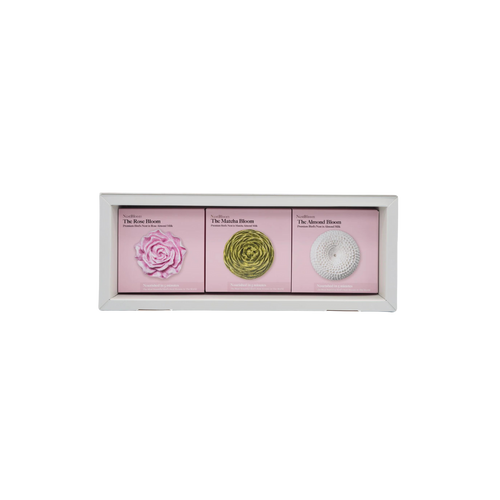 Classic Signature Set (Rose Bloom, Matcha Bloom, Almond Bloom)