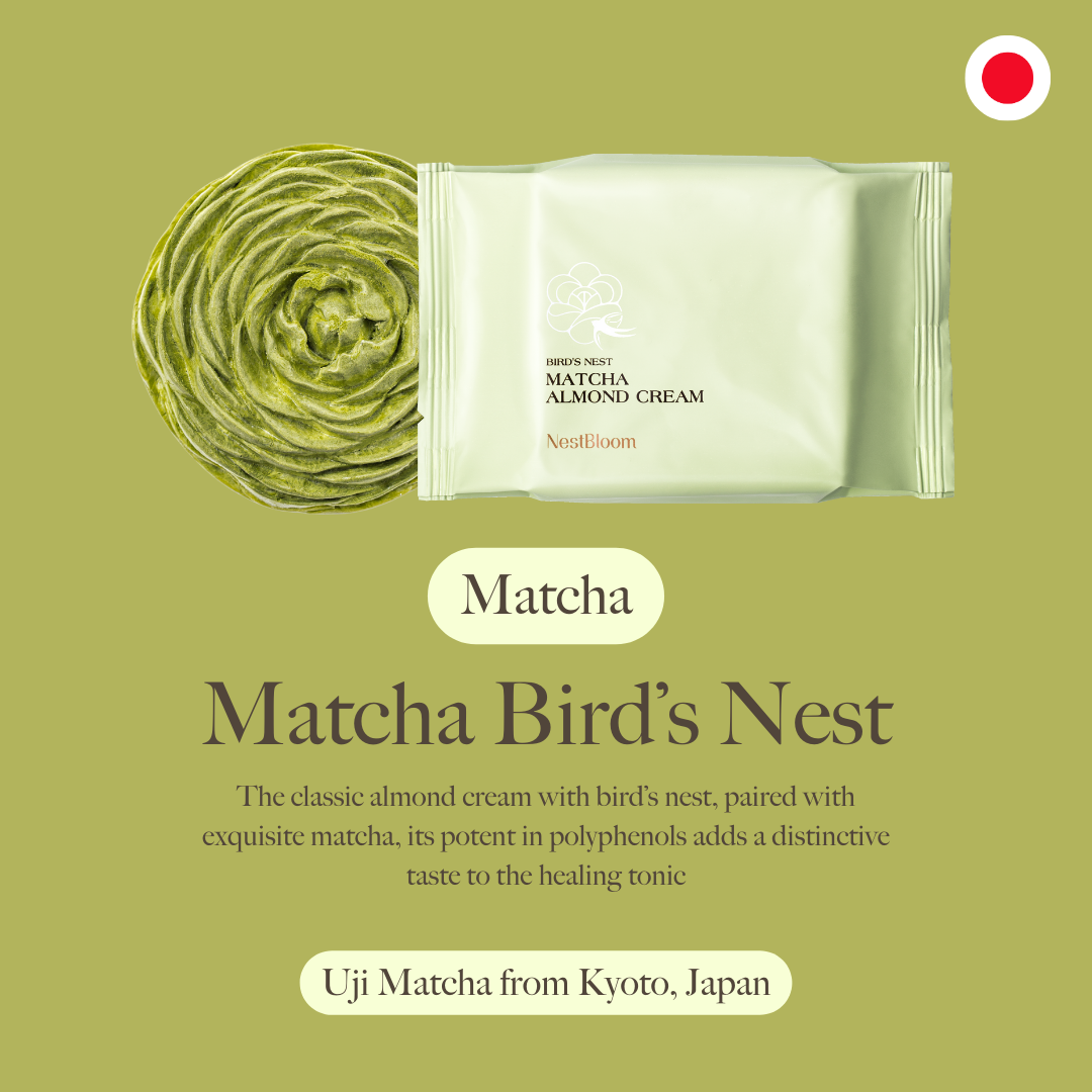 Matcha Almond Bloom