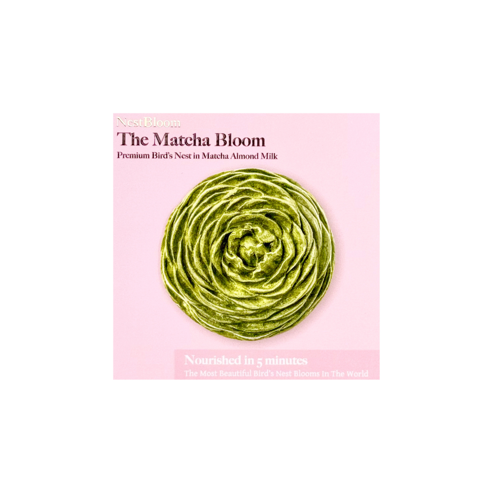 Matcha Almond Bloom