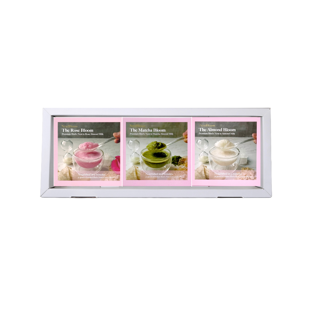 Classic Signature Set (Rose Bloom, Matcha Bloom, Almond Bloom)