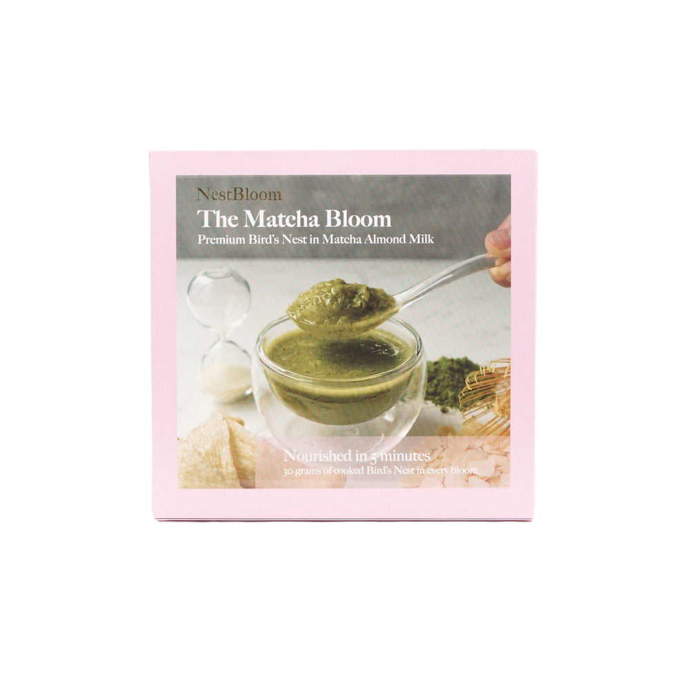 Matcha Almond Bloom