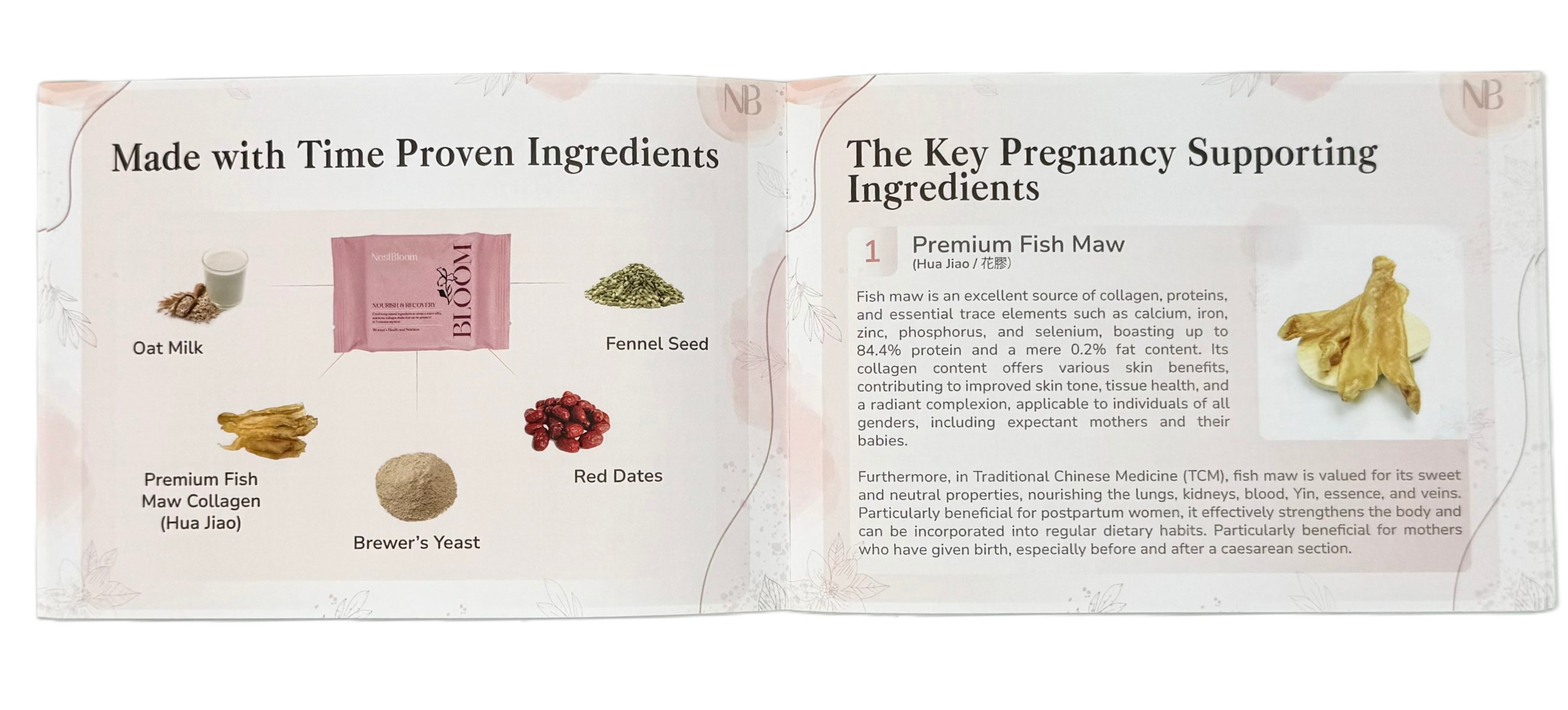 Pregnancy Nourishment Plan (6 Months) 72 Pieces