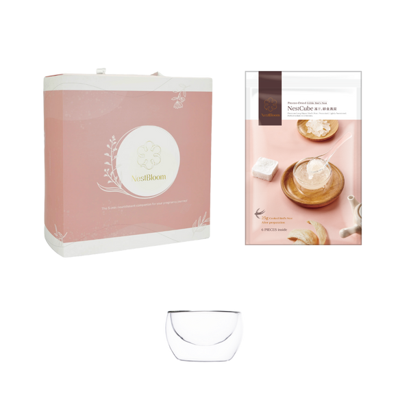 NRB (12 Pieces) + NestCube + Glass Bowl Bundle - NestBloom