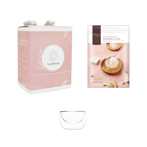 NRB (4 Pieces) + NestCube + Glass Bowl Bundle - NestBloom